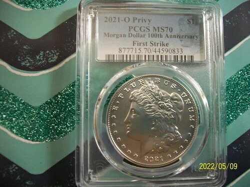 2021 O モーガン シルバー PCGS MS 70 ファーストストライク ニューオーリンズ モーガン ラベル ブルー｜WORLD RESOURCE【KING店】