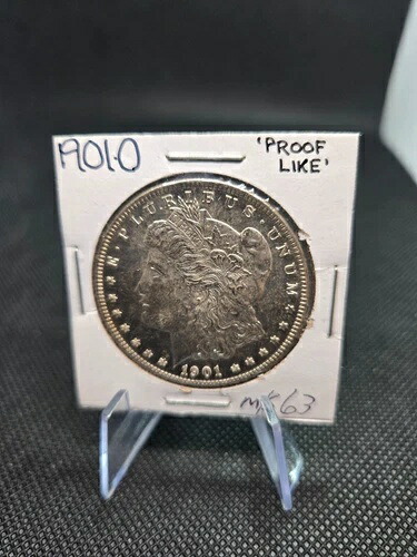 1901-O モルガン銀貨 Mint63 PL ? ブリリアントプルーフ ? ニューオーリンズ造幣局 ジェム