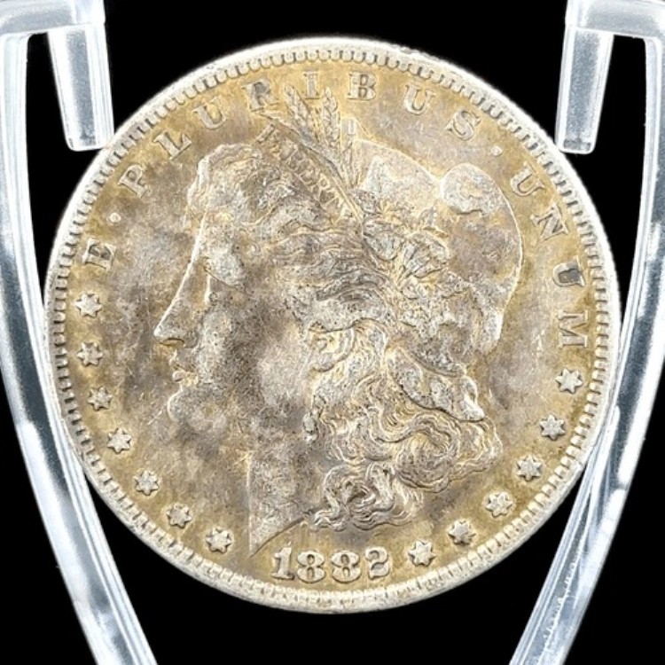 1882年 7TF REV79 モーガン シルバードル 90% シルバー 美しいコレクターズコイン #813|WORLD RESOURCE【KING店】