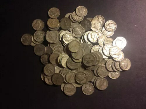 大セール $8.60 すべてのダイム 90% 米国造幣局 1965 年以前の銀貨!