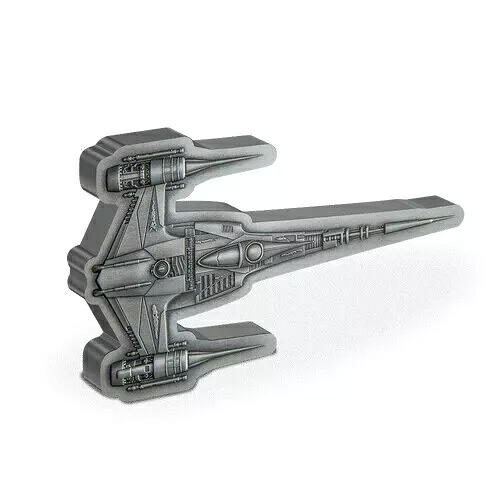 N1 スターファイター マンダロリアン スター ウォーズ 2023 3 オンス シルバー ニウエ ニュージーランド ミント｜WORLD RESOURCE【KING店】
