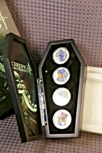 2016年 COIN FROM THE CRYPT シルバープルーフ 4枚セット 5ドル キリバス｜WORLD RESOURCE【KING店】