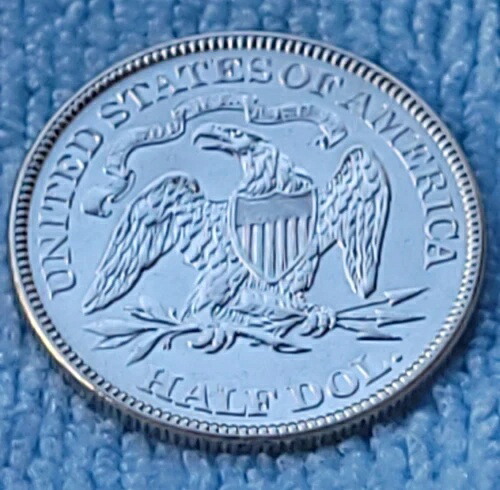 1873-P 着席型自由の女神像 50セント硬貨 *|WORLD RESOURCE【KING店】