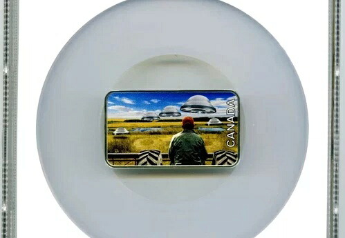 2024年 20ドル カナダ 1オンス シルバー NGC PF70 ランゲンバーグイベント UFO 未解明現象|WORLD RESOURCE【KING店】