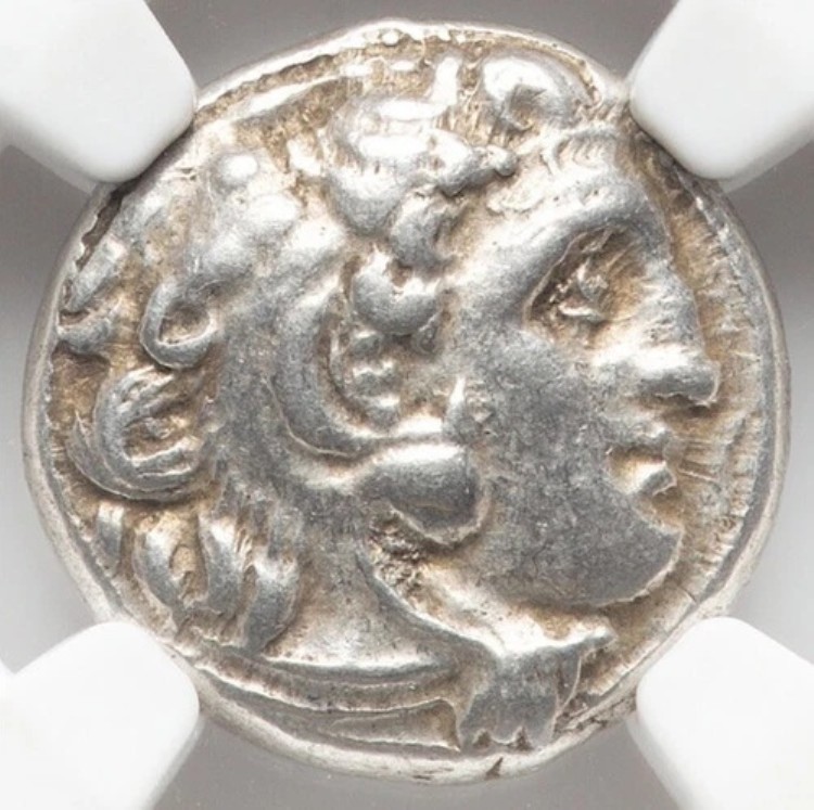 NGC Ch VF リュシマコス トラキア王国 紀元前305-281年 トラキア・アレクサンダー ドラクマ貨幣 117,700円