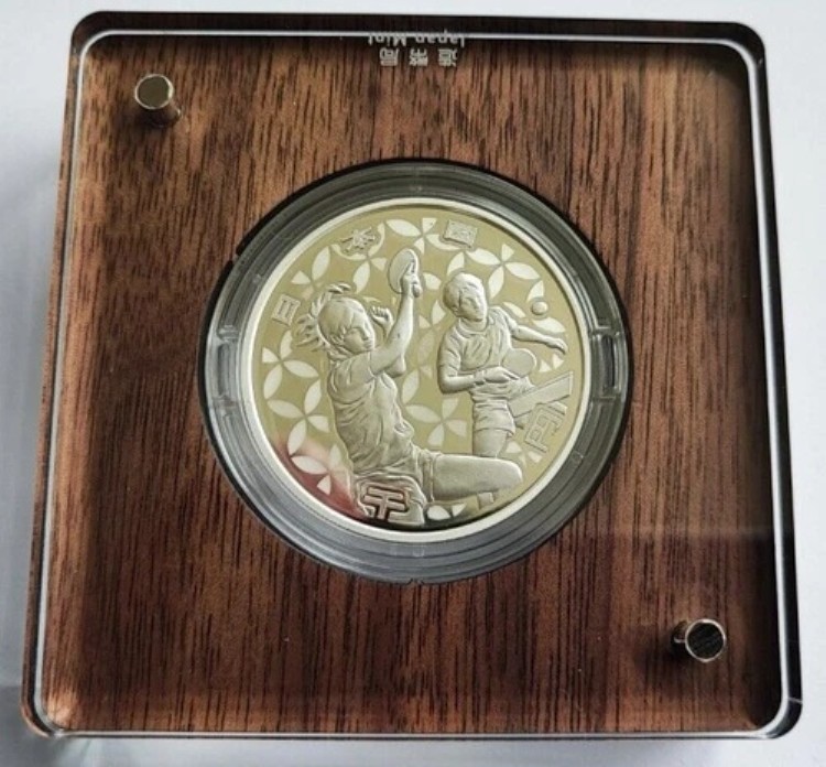 【完全未開封品】東京オリンピック競技大会記念貨幣発行記念章牌　限定3000個 東京2020オリンピック競技大会 記念貨幣発行記念章牌（純銀製