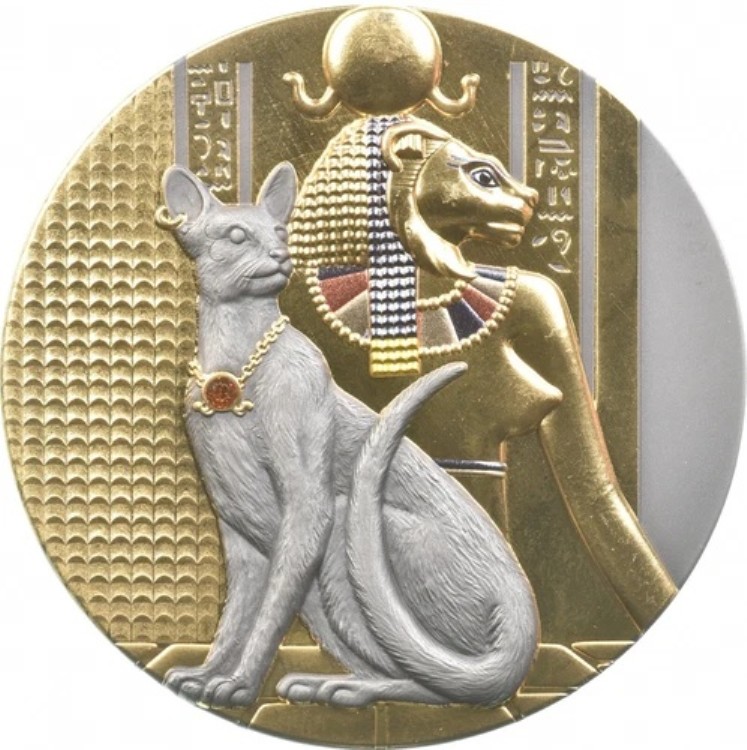 2023年ニウエ5ドル銀貨レディフレイムセクメト *4404｜WORLD RESOURCE【KING店】 117,700円