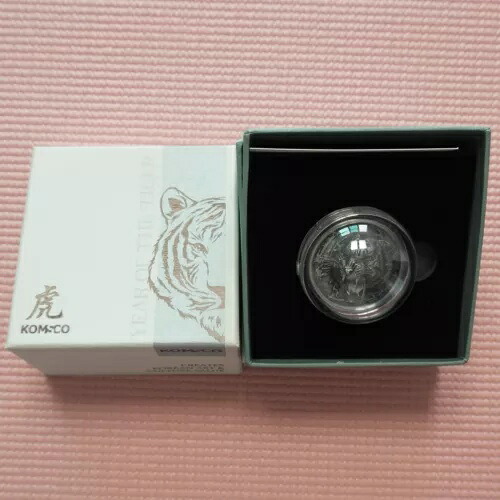 2022年 韓国 ブラックタイガー ハイデプス シルバーメダル COA No. 684｜WORLD RESOURCE【KING店】 117,700円