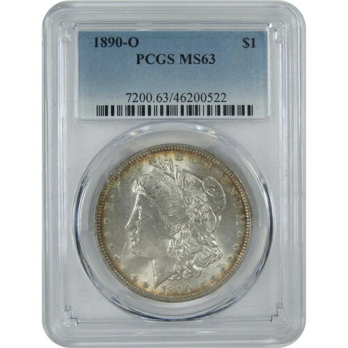 1890 O モルガン・ダラー MS 63 PCGS シルバー 1ドルコイン トーン SKU:I16477 124,300円