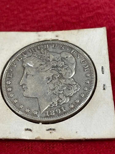 1891年CC（カーソンシティ）モルガン銀貨 - PPSKN 153332｜WORLD RESOURCE【KING店】