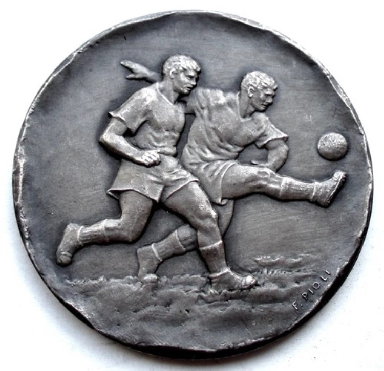 S.S. ラツィオ カルチョ カンピオーネ ディタリア 1973-1974 メダル 55mm 66g シルバー、希少。 B9画像