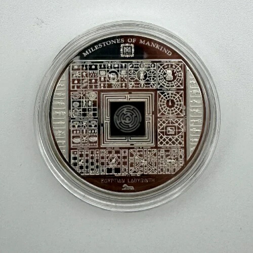 2016年 人類のマイルストーン エジプトの迷宮 50G 純銀コイン｜WORLD RESOURCE【KING店】