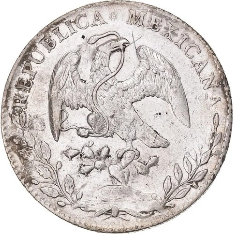 [#1507253] メキシコ、8 レアル、1892 年、サン ルイス ポトシ、墨、銀、オーストラリア