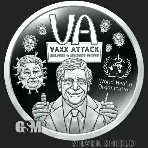 2023 1オンス プルーフ Vaxx Attack - 超希少 - 低 COA 110 - シルバーシールド SSG|WORLD RESOURCE【KING店】