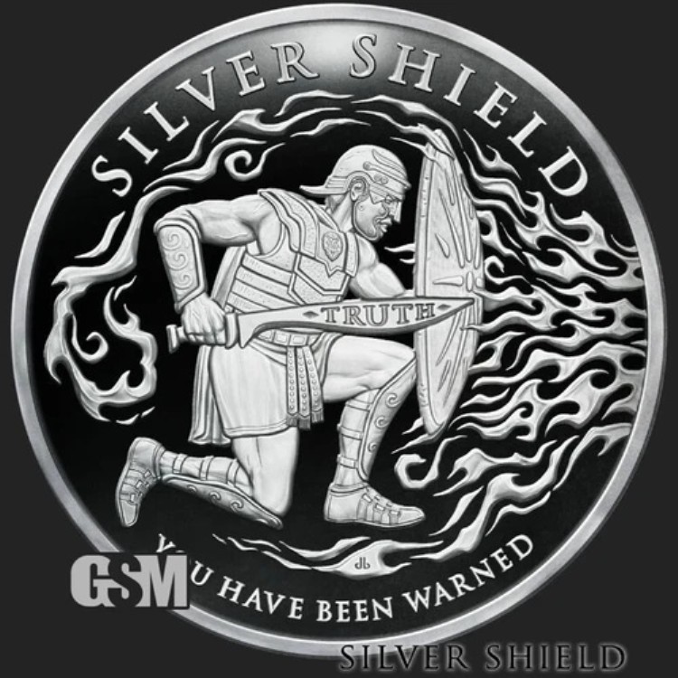 2022 1オンス 警告の証拠 - 低COA 130 - シルバーシールド - SSG|WORLD RESOURCE【KING店】