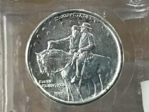 1925年 ストーンマウンテン記念銀貨 半ドル ブリリアント 未流通｜WORLD RESOURCE【KING店】