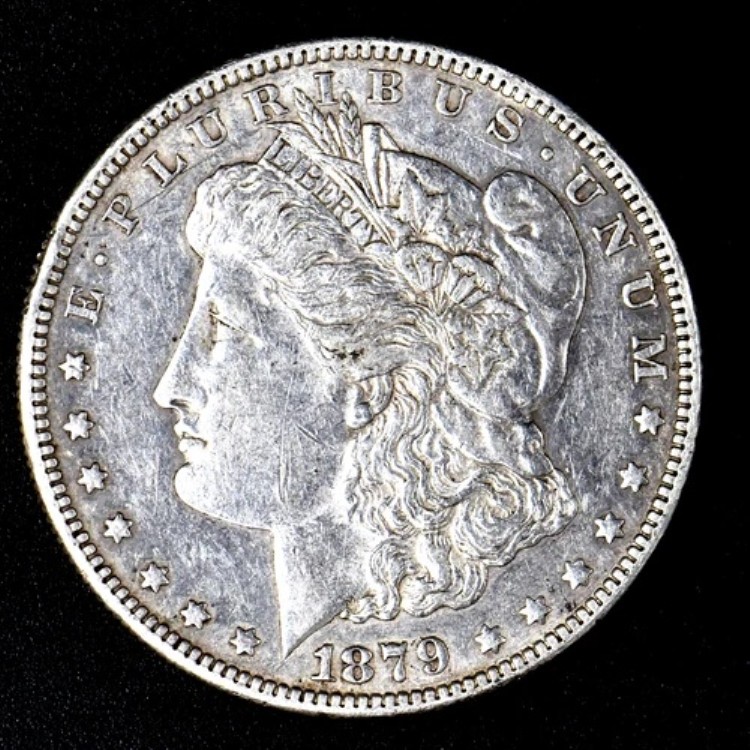 1879-S 裏面 78 モルガン銀貨 サンフランシスコ $1 - COINGIANTS -｜WORLD RESOURCE【KING店】