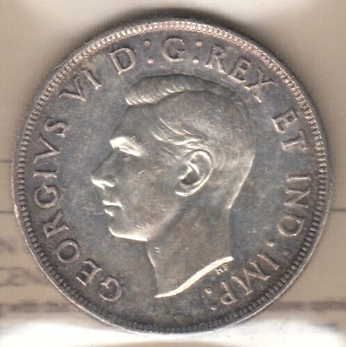 1946年カナダ銀貨 ICCS MS62 - XMQ 087