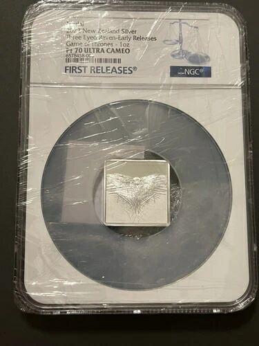 2022年 ゲーム・オブ・スローンズ - 三つ目のカラス - NGC PF70 ウルトラカメオ - 早期リリース画像