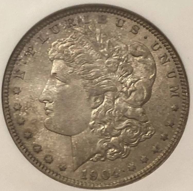 1904-O モルガン・ダラー トーン MS65 表裏美品 NGC 旧世代ホルダー｜WORLD RESOURCE【KING店】 135,300円