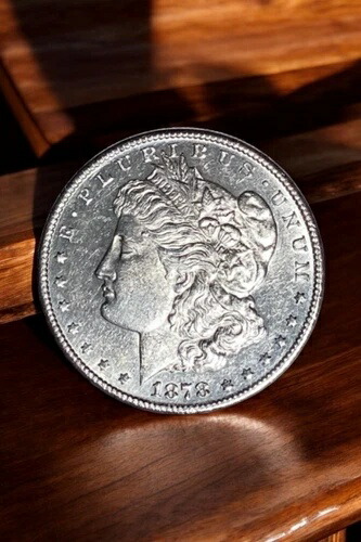 1878-S モルガン銀貨 約未使用
