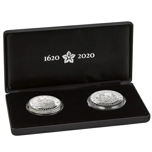 メイフラワー号400周年記念 2020年 プルーフ銀貨2枚セット 1オンス|WORLD RESOURCE【KING店】