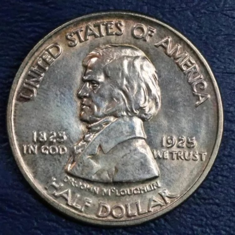 1925年バンクーバーハーフドル50セント記念硬貨