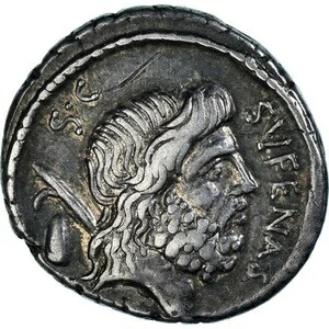 [#1066808] ノニア、デナリウス、紀元前59年、ローマ、銀、EF、クロフォード:421/1硬貨・コイン