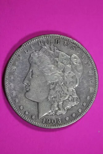 高級1903年Sモルガン・リバティ銀貨、希少キーデイト、サンフランシスコ234