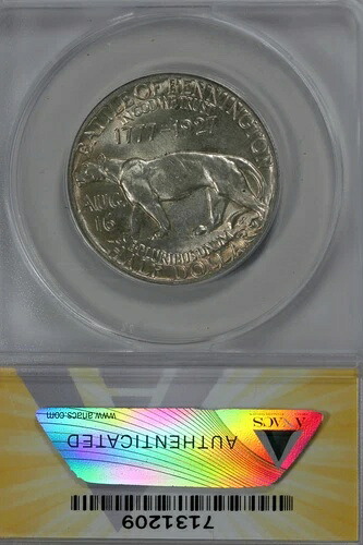 1927年 .50 ANACS MS 64 バーモント クラシック シルバー 記念品｜WORLD RESOURCE【KING店】