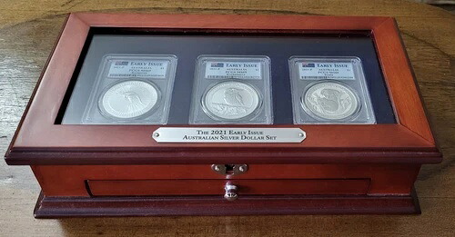 2021-P 初期発行オーストラリア銀貨3枚セット PCGS MS69｜WORLD RESOURCE【KING店】