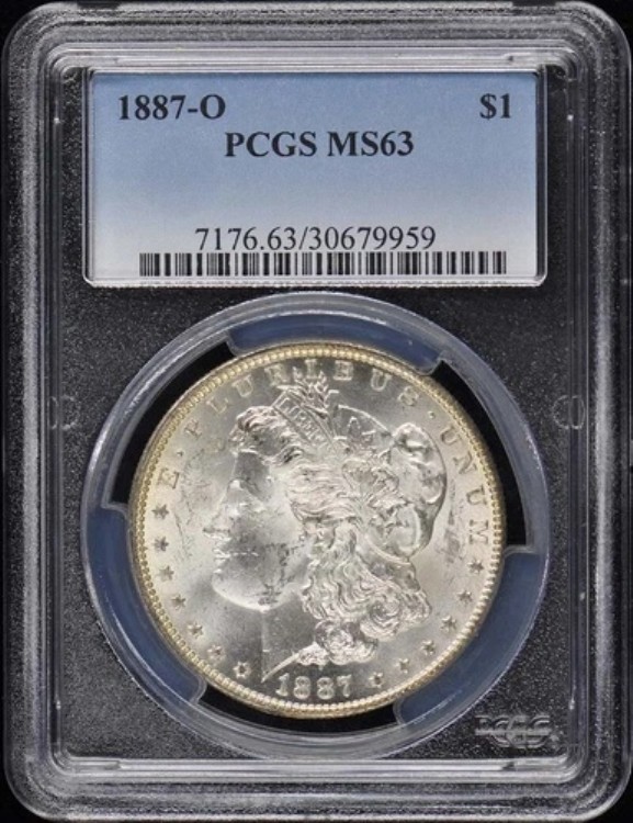1887-O 1ドル モルガン・ダラー PCGS MS63｜WORLD RESOURCE【KING店】