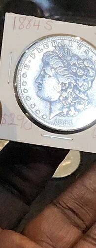 素晴らしい1884年製Sモルガン・ダラーXF/AU。今すぐ手に入れよう！コレクターズチョイス！｜WORLD RESOURCE【KING店】