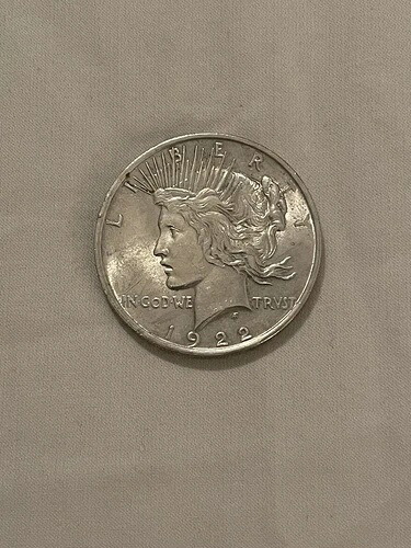 1922年 自由; 神に平和を信じる 1ドル銀貨 コレクター｜WORLD RESOURCE【KING店】