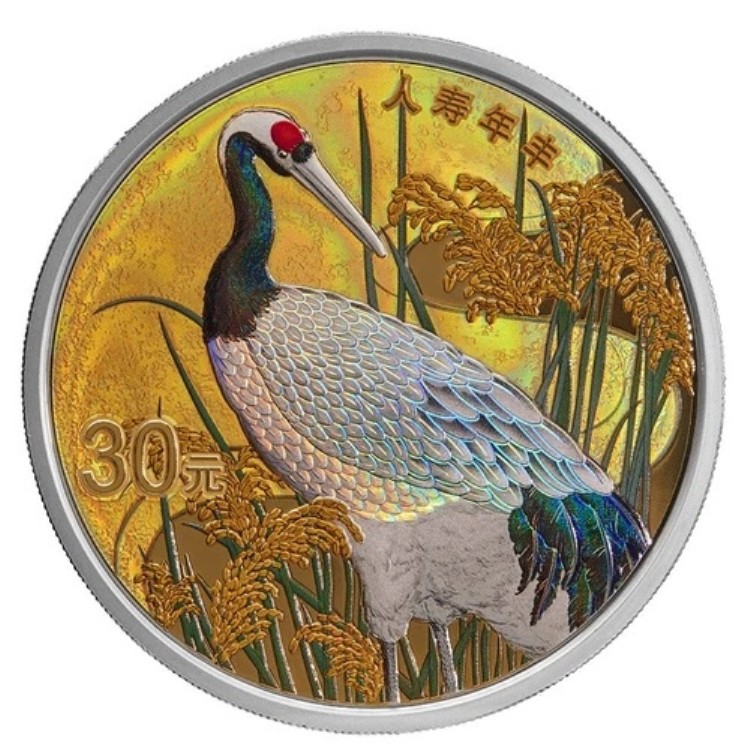 2023 99.90g 中国銀縁起文化 - 長寿 PP｜WORLD RESOURCE【KING店】