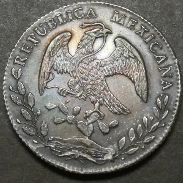 楽天市場】メキシコ 8レアル銀貨 1886年-Mo MH 美品 : 紅林コイン