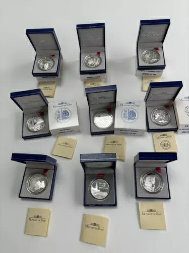 楽天市場】【中古】MONNAIE DE PARIS モネドパリ 銀貨4種セット