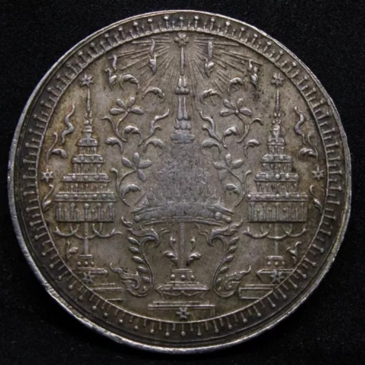 楽天市場】タイ ラーマ6世 1バーツ銀貨 1917年（BE2460)極美品 : 紅林