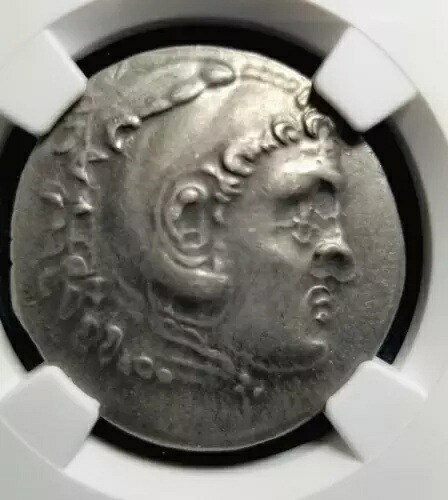 銀テトラドラクマ パンフィリアのペルゲ産 紀元前 221 ～ 188 年 NGC Ch VF 3017