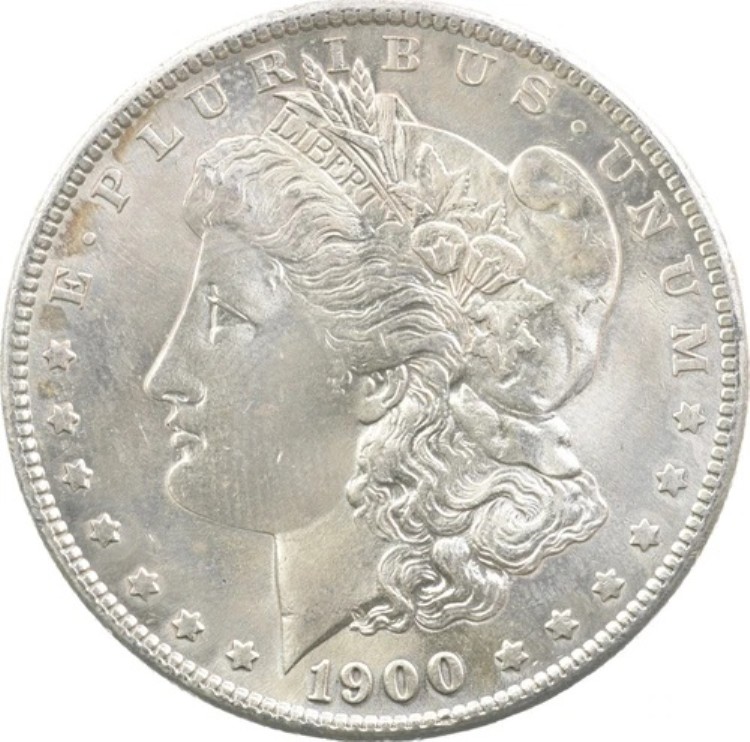 1900-S モルガン銀貨 *6260