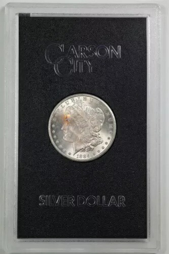 1884-CC $1 GSA モルガン銀貨 未流通 #11635 箱・保証書付き 145,200円