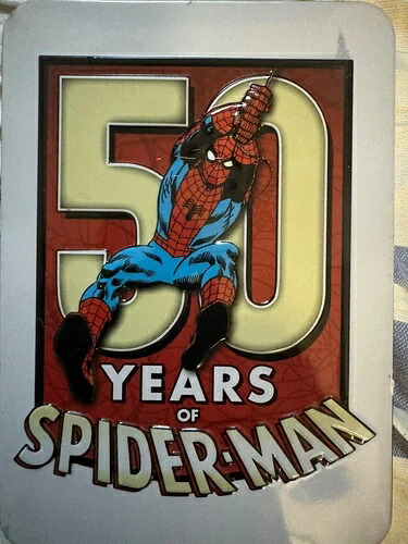 2013年 マーベルコミック スパイダーマン50周年記念 1オンス銀貨 ケース付き プルーフ70