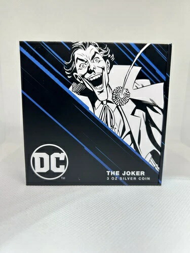 2023 DC ジョーカー 3オンス カラー化プルーフコイン 1,000枚 ニウエ産！素晴らしい???
