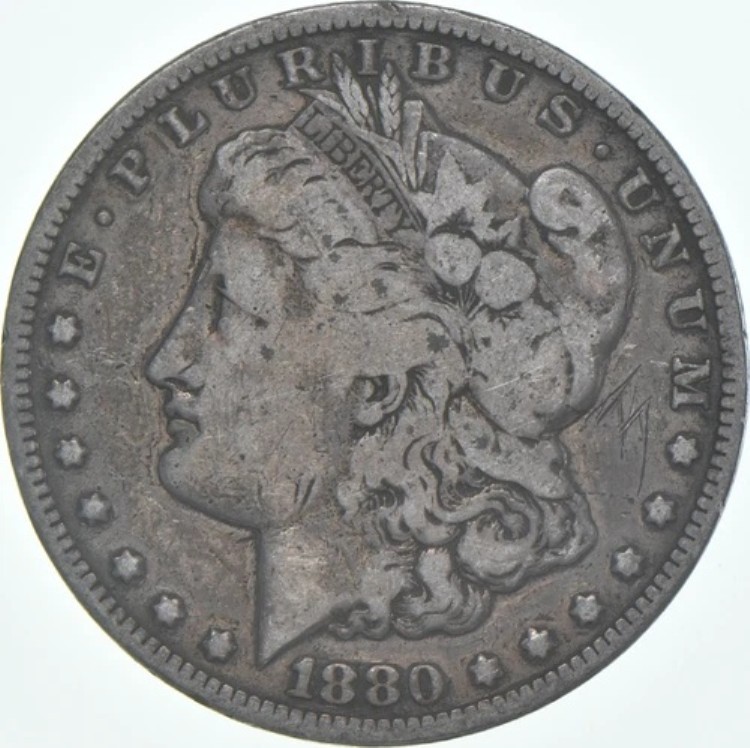 VG/F 1880-CC 2nd リバース カーソンシティ モルガン シルバー ダラー (1 枚) 145,200円