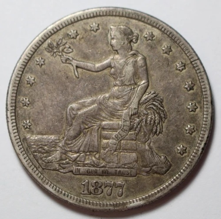 1877年 S 貿易銀貨 M1651｜WORLD RESOURCE【KING店】 121,550円