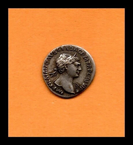 ローマ帝国のコイン デナリウス トラヤヌス帝 銀貨 3.1 gr. 19mm 古代 西暦112-114年｜WORLD RESOURCE【KING店】