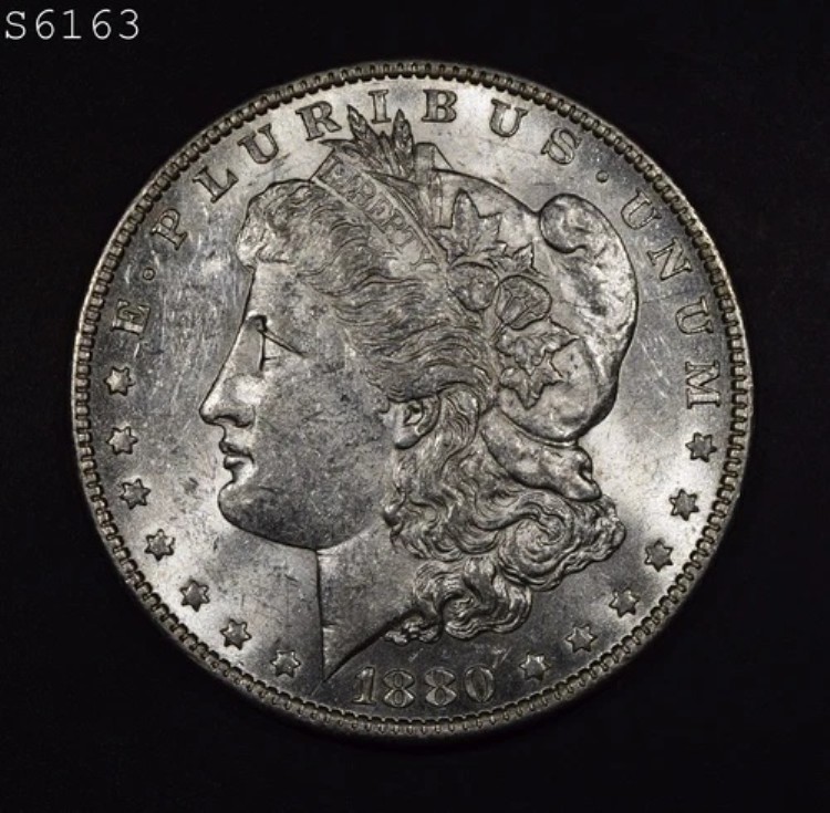 1880-O モルガン銀貨「チョイスBU」*1点目以降は送料無料*｜WORLD RESOURCE【KING店】