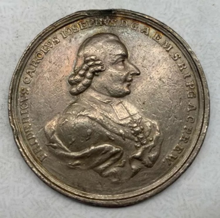 ドイツ フリデリクス・カロルス・イオセフス銀メダル 1777｜WORLD RESOURCE【KING店】