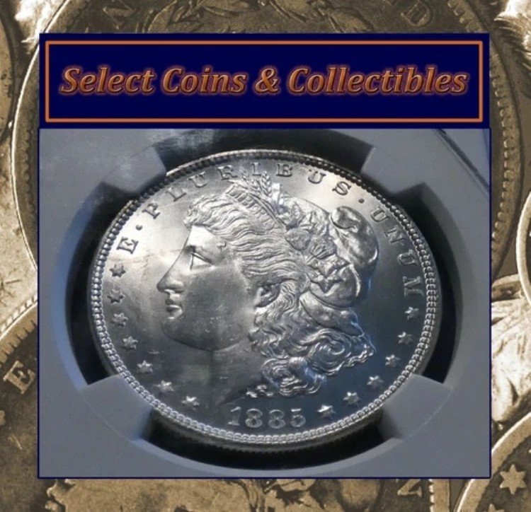 1885年 モルガン銀貨 - NGC MS 65 ブラストホワイト 灼熱の宝石！ #1068｜WORLD RESOURCE【KING店】