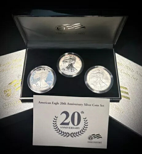 2006年アメリカンイーグル20周年記念銀貨セット（OGPおよびCOA付き）｜WORLD RESOURCE【KING店】